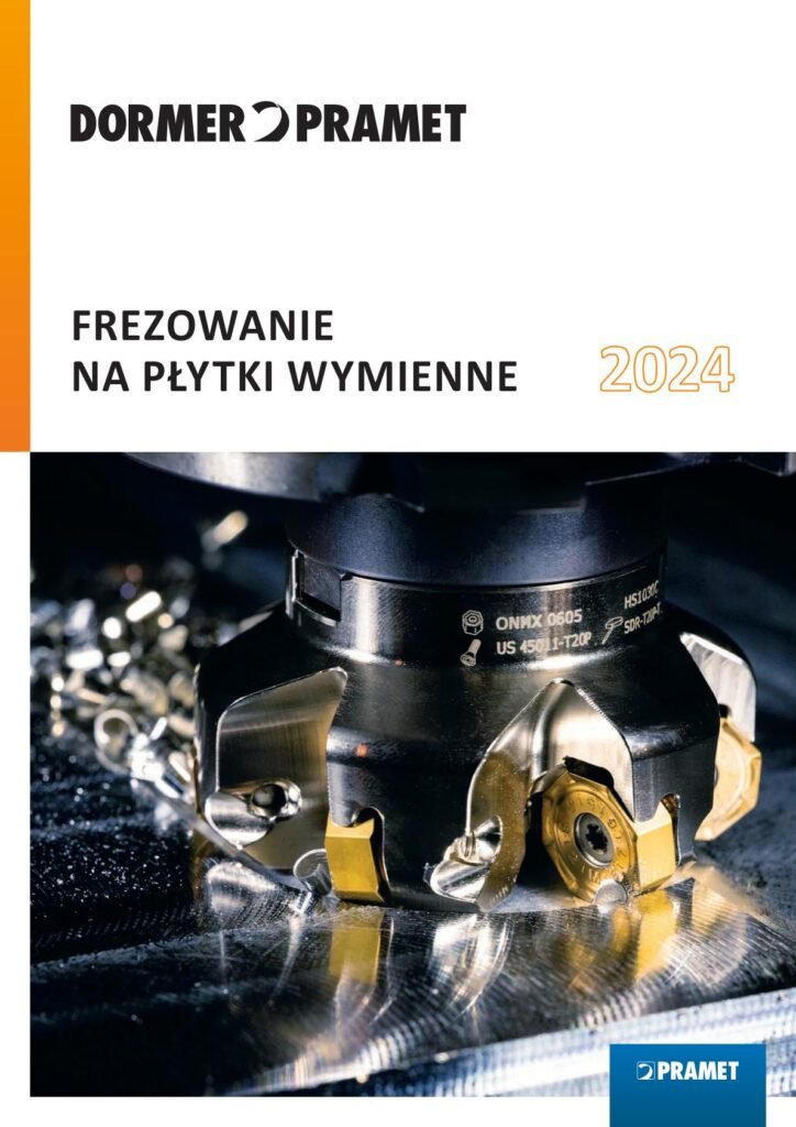 Dormer Pramet katalog frezowanie na płytki wymienne 2024 PL